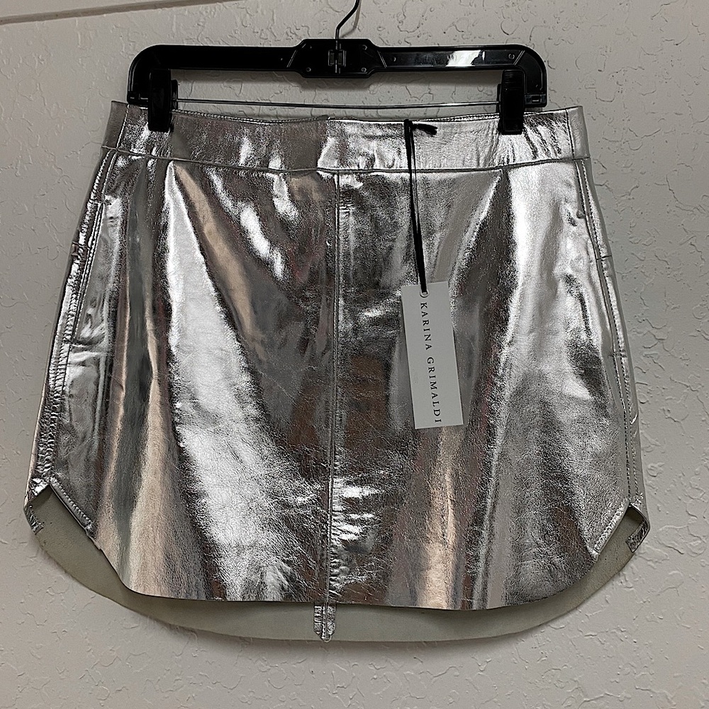 Karina Grimaldi Metal Skirt